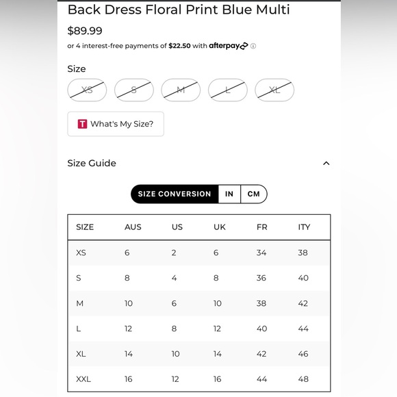 Frill Seeker Eyelet Embroidery TieBack Dress Floral Print  M flawed **2 for 20** - Picture 7 of 16